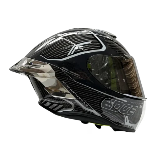 Casco EDGE Integral Shanghai Goldex Plateado