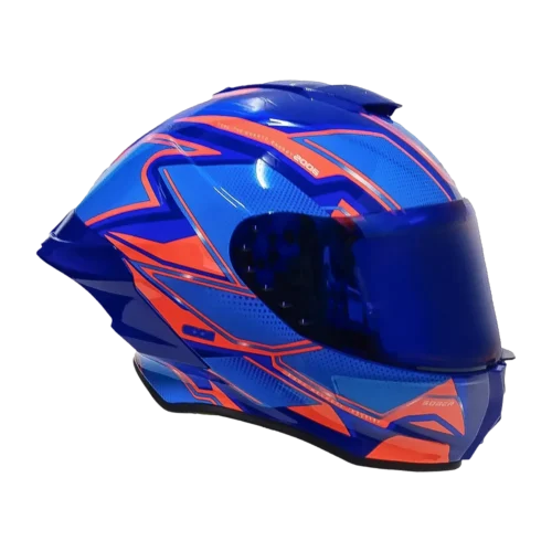 Casco EDGE Integral Shanghai Quartz Rojo / Azul
