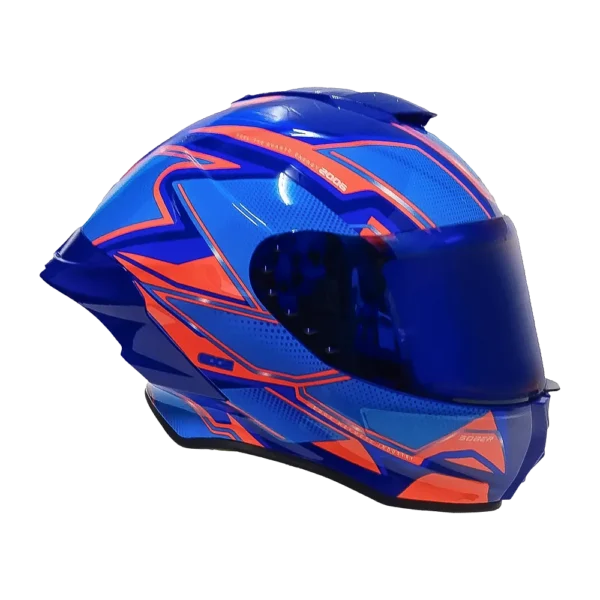 Casco EDGE Integral Shanghai Quartz Rojo / Azul