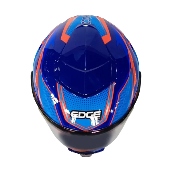 Casco EDGE Integral Shanghai Quartz Rojo / Azul