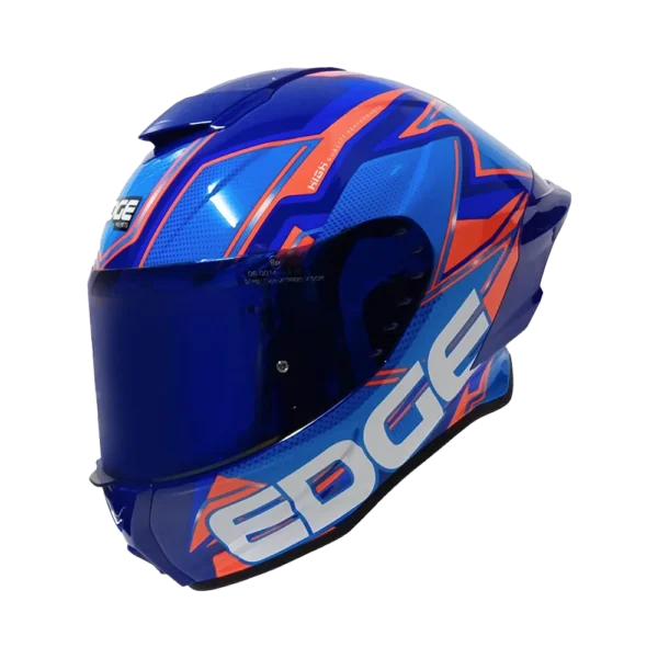 Casco EDGE Integral Shanghai Quartz Rojo / Azul